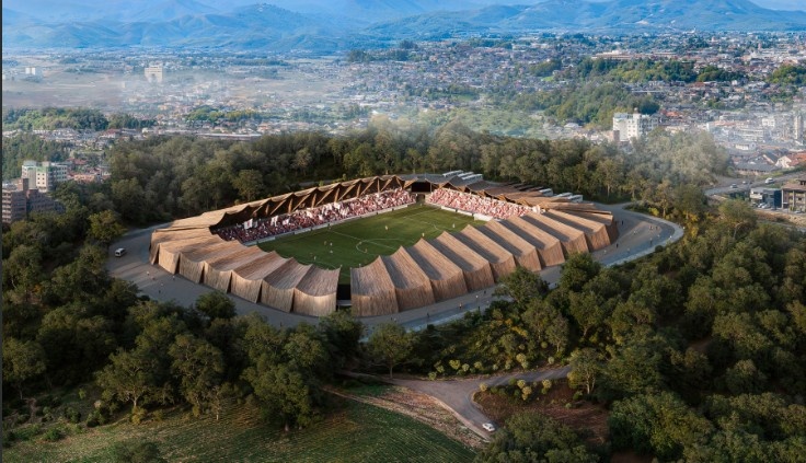 福岛联FC创新举措：J3联赛俱乐部拟建全球首座全木质足球场